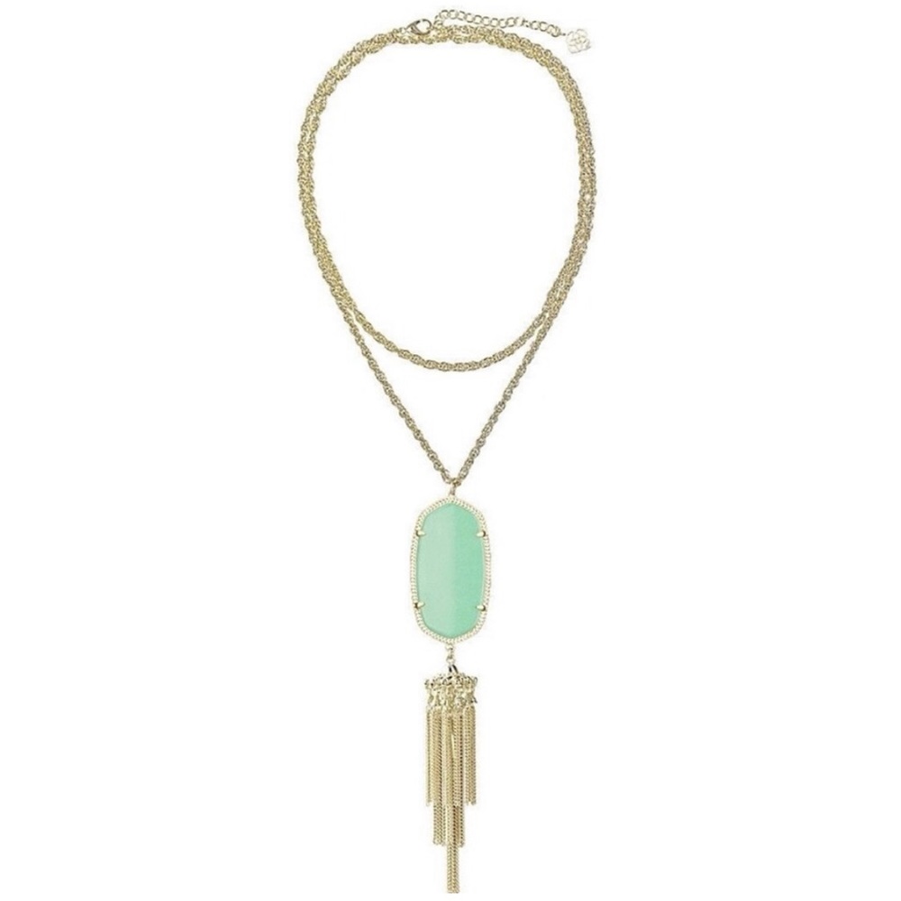 Kendra Scott Rayne Gold Long Pendant Necklace